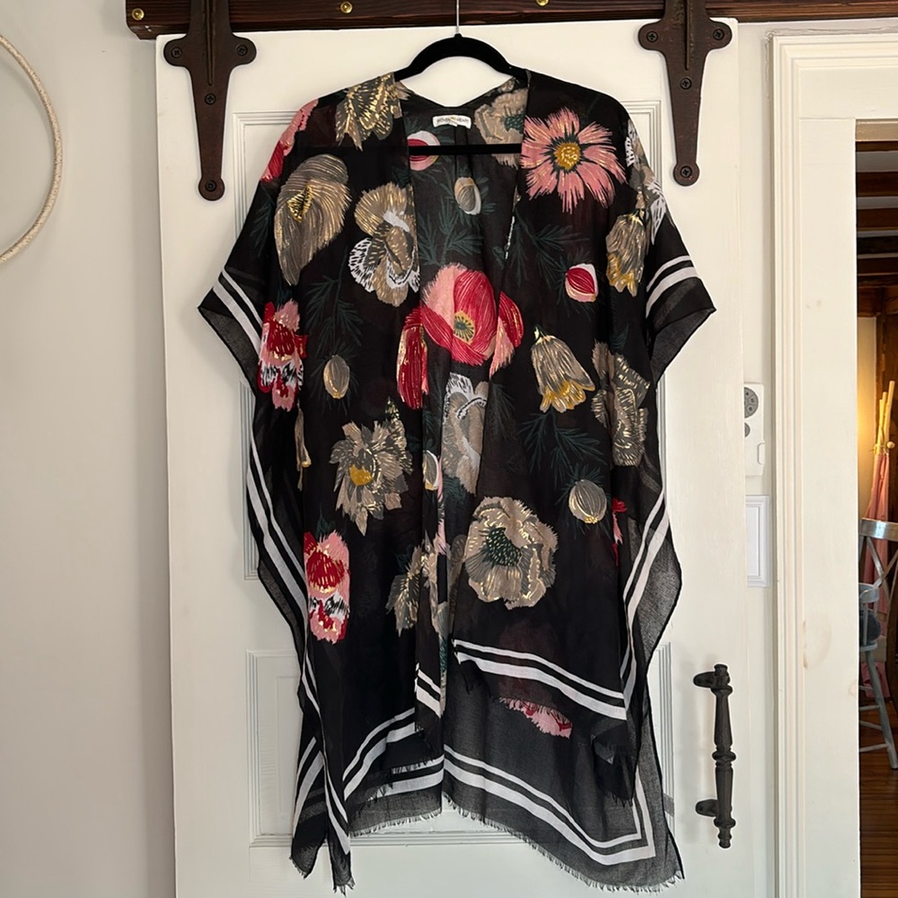 Maternity or oversized beach shawl